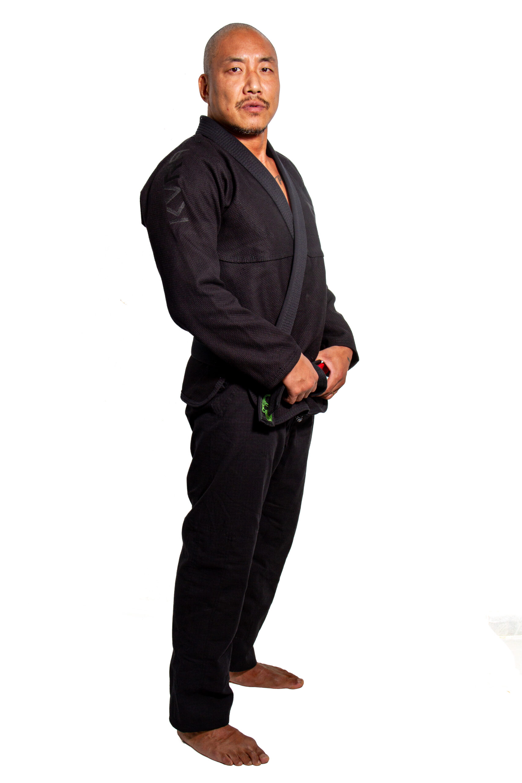 Kimono de Jiu-Jitsu KVRA BLACK EDITION Negro - Imagen 5