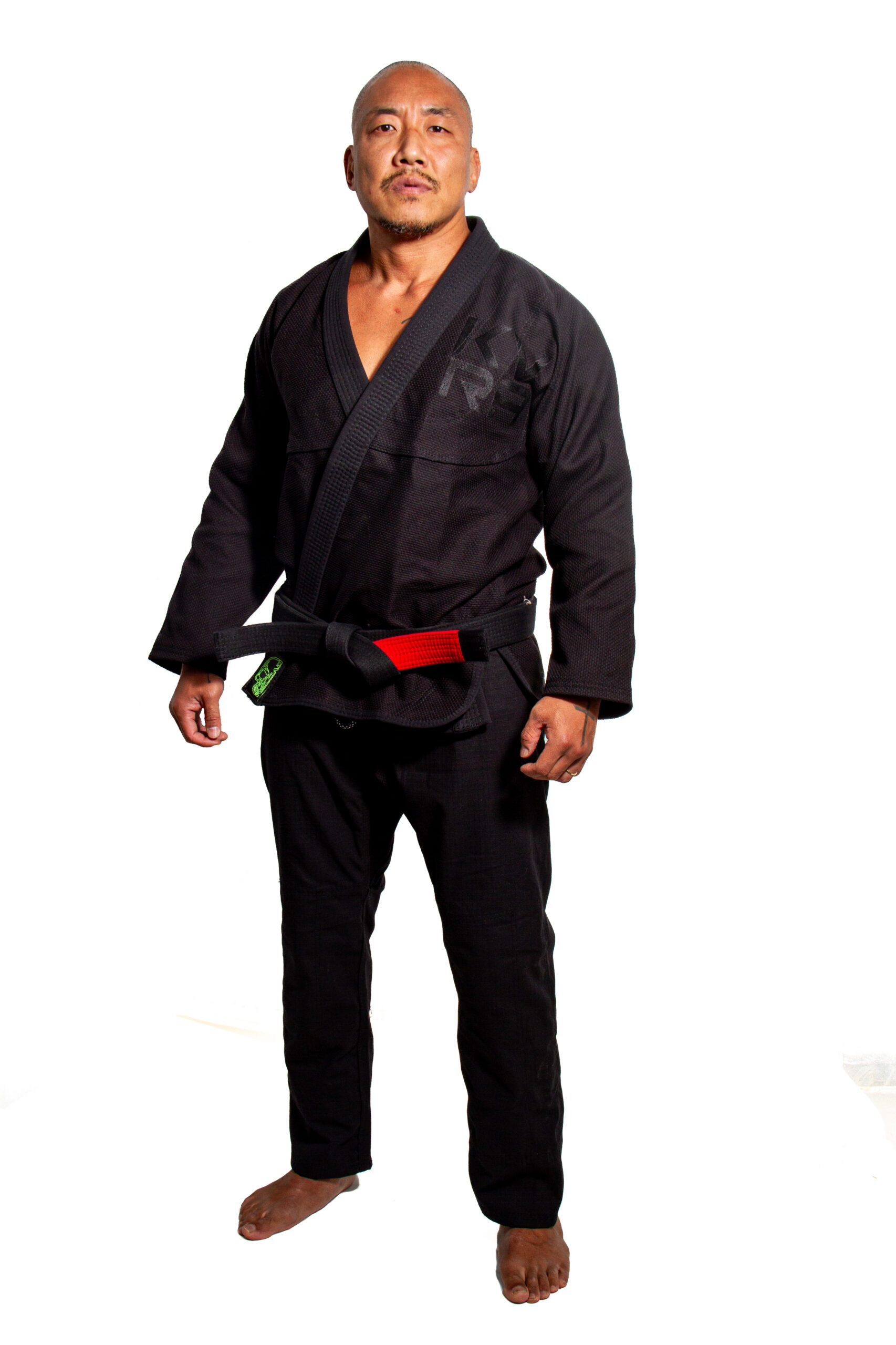 Kimono de Jiu-Jitsu KVRA BLACK EDITION Negro - Imagen 2