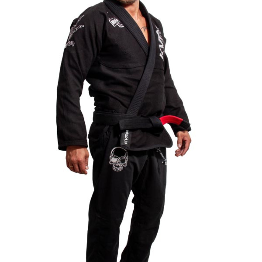 Silver arte' Kimono - Black - Imagen 3