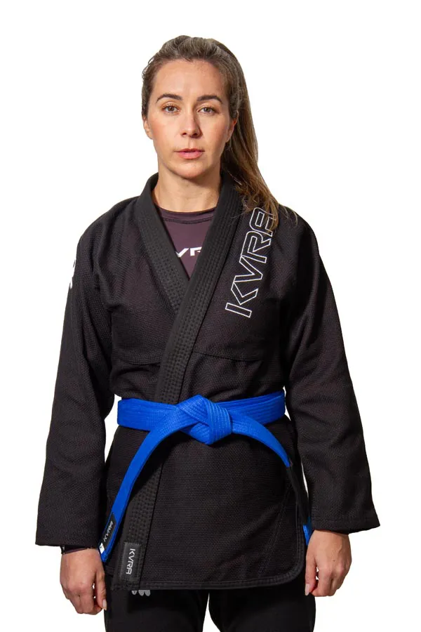 Kimono de Jiu Jitsu Feminino KVRA Lovely Preto