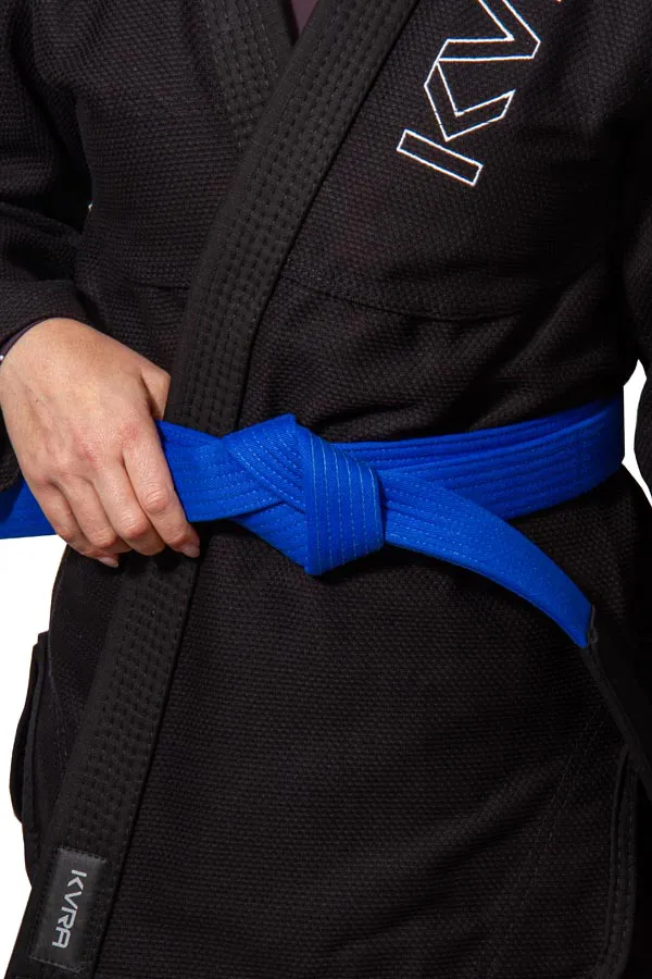 Kimono de Jiu Jitsu Feminino KVRA Lovely Preto - Imagen 5
